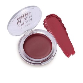 PHOERA Makeup Face Cheek Blush Cream Matte Blusher Super blend-able Sweat-Resistant Pressed Foundation Non_Greasy Palette AQUAPURITY (107 GRAPE)