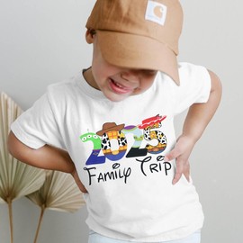 Family Vacation Shirts 2025 Family Matching Outfits Magical Family T-Shirts Cruise Trip Clothes Summer Travel Tops