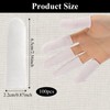 100Pcs Cotton Finger Cots,Finger Bandages Tubular,Thumb Protector,Finger Covers for Flexible