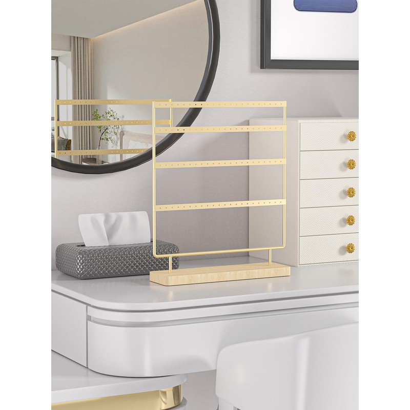 Ausalivan Earring Holder Organizer,Pierced Large Earrings Display Stand For Selling,Small