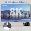 Duttek 8K Right Angle Micro HDMI Adapter, 90 Degree Micro