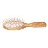 Hair With Maple 6 Rows Hair Brush Olive Wood, Small
