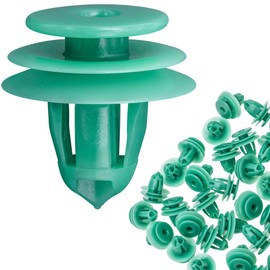 Rexka 40pcs Door Panel & Interior Trim Retainer Clips 91560-SZW-003 for Honda Accord CR-V CR-Z Civic Odyssey Pilot 91560SZW003