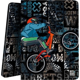 Grafoplás Bits&Bobs Pop Up Design Cross A4 Flexible Cover 30 Polypropylene Inserts Collection | Perfect for Organizing Your School Supplies