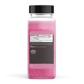 Birch & Meadow 2 tazas de azúcar de lijado rosa, cubierta de postre, color rosa intenso