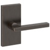 Baldwin HD.SQU.CFR Square Non-Turning One-Sided Dummy Door Lever with 5