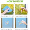Window Stickers, Anti-Collision, Pack of 32 Prism Window Stickers, Bird