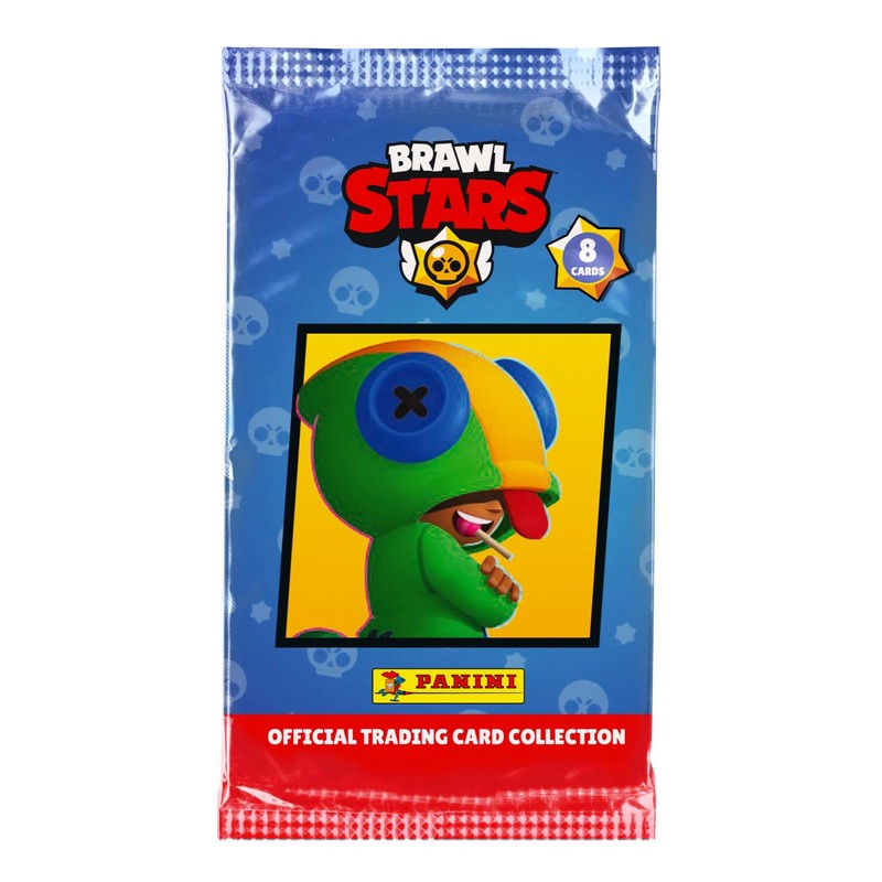 Panini Brawl Stars Trading Cards Blister Pack of 3 Sleeves