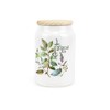 Watercolour Herbs Ceramic Decaf Tea Storage Canister - Country Home