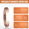 YINOX Pure Copper Magnetic Therapy Arthritis Bracelet for Men, Effectively
