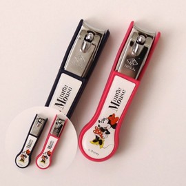 Cap Type Splash-Proof Nail Clipper Toenail Clipper Pink 2ea