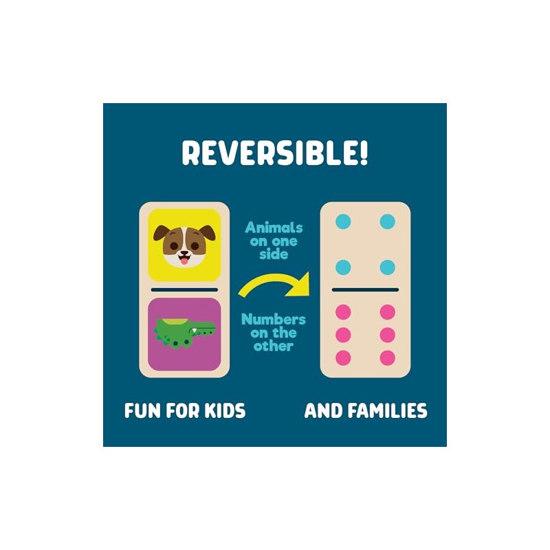Chuckle & Roar Family Dominoes