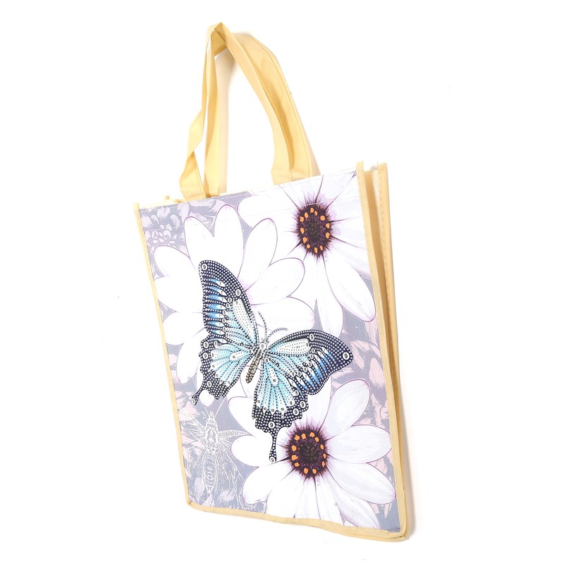 Diamond Painting Shopping Bag Reusable with Handles DIY Foldable Tote