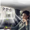 CHILDWEET Car Window Exhaust Fan USB Ventilation System for Cars