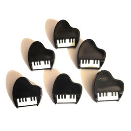 Piano Buttons by Dress It Buttons and Embellishments - 6 Pieces - Piano