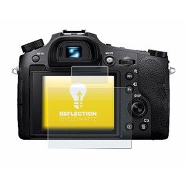 upscreen Anti-Glare Screen Protector compatible with Sony Cyber-Shot DSC-RX10 IV – Protection Film Matte
