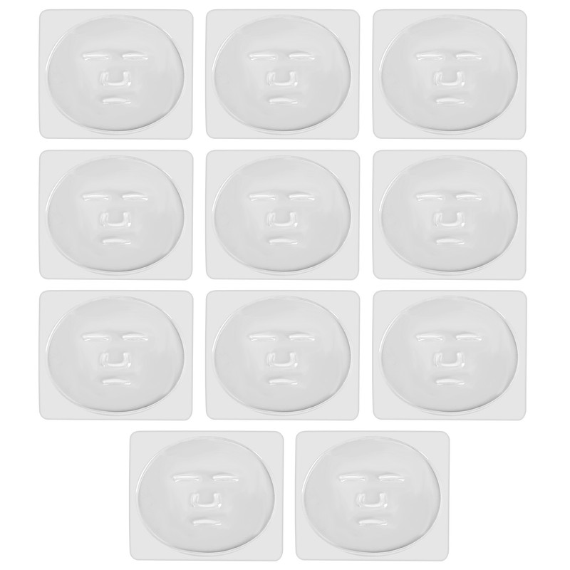 10pcs Mask Making Mold Reusable Facial Mask Maker Plate Thicken