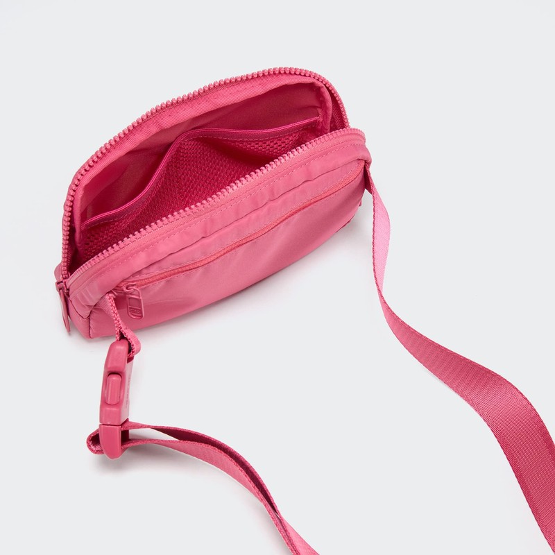 Pander Double Zipper Fanny Pack Nylon Everywhere Belt Bag, Fashion