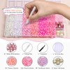 11000PCS Flatback Pearls and Rhinestones for Bedazzling Crafts, 140PCS 3D