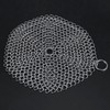 Stainless Steel Chainmail Scrubber Rust Proof Scraper Cleaner for Cast