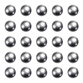 sourcing map 60pcs Precision Balls 12mm Diameter G1000 201 Stainless Steel for Bearings