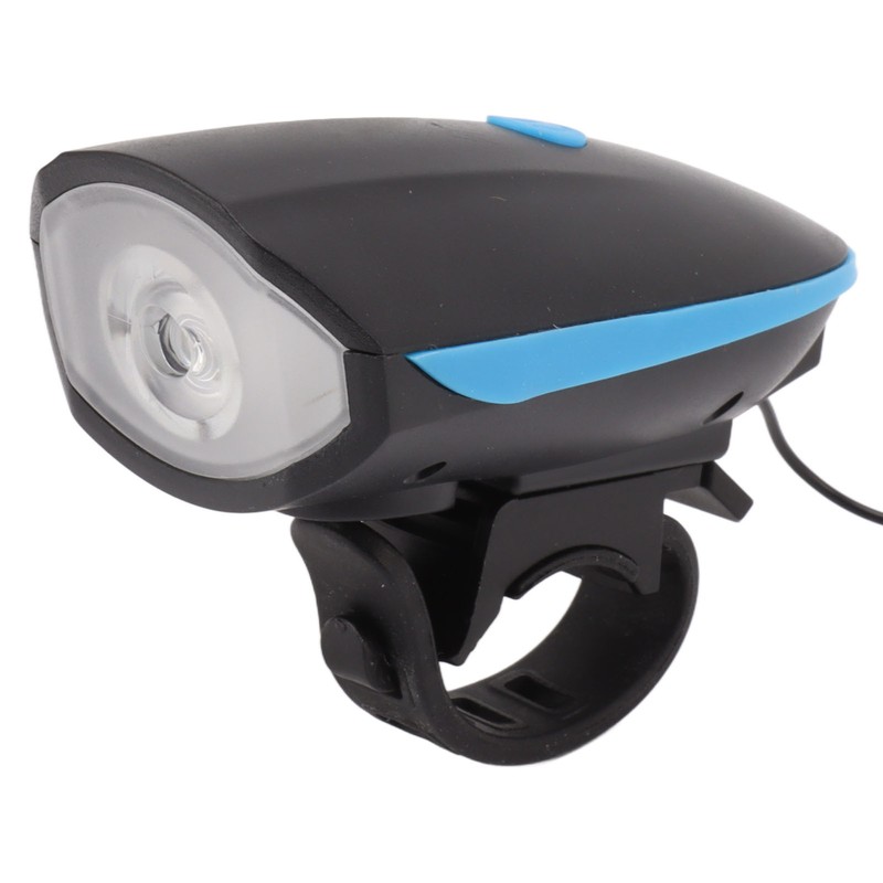 Bike Light with Horn 3 Lighting Modes USB Charging Waterproof
