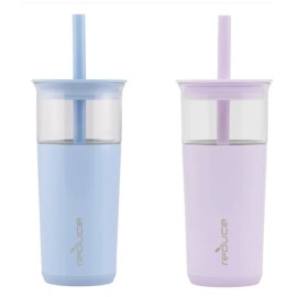 Reduce Insulated Glass Aspen 20oz, 2-pack - Blue/Purple
