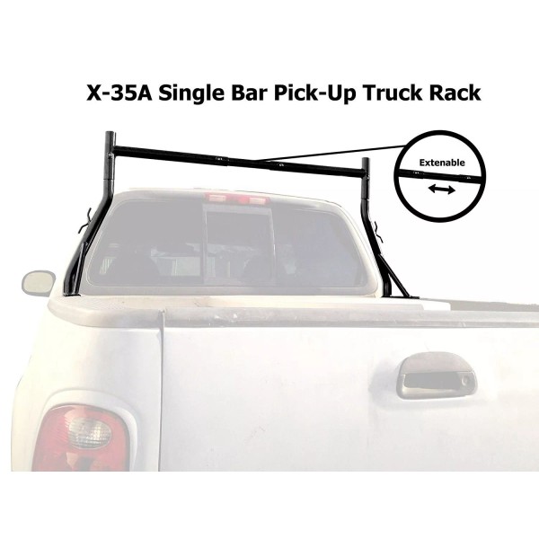 AA-Racks Model X35-A Universal Single Bar Pickup Truck Utility Ladder