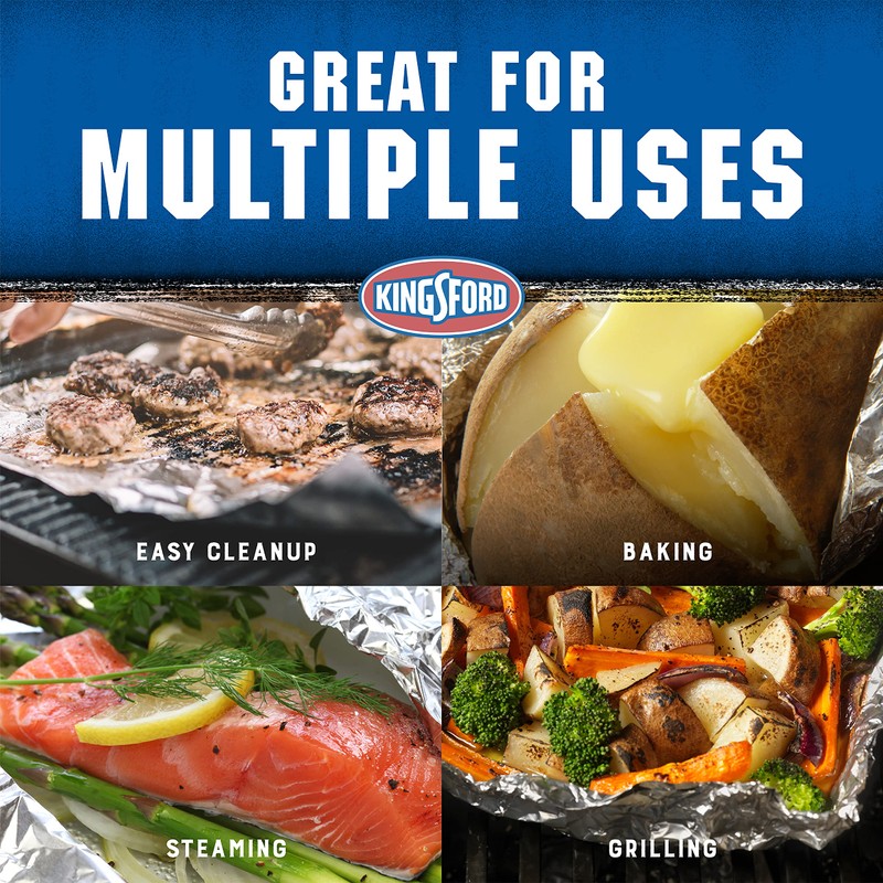 Kingsford Grilling Foil Sheets 10.75 in. L x 14 in.