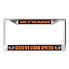 Skywarn Certified Storm Spotter Chrome License Plate Frame