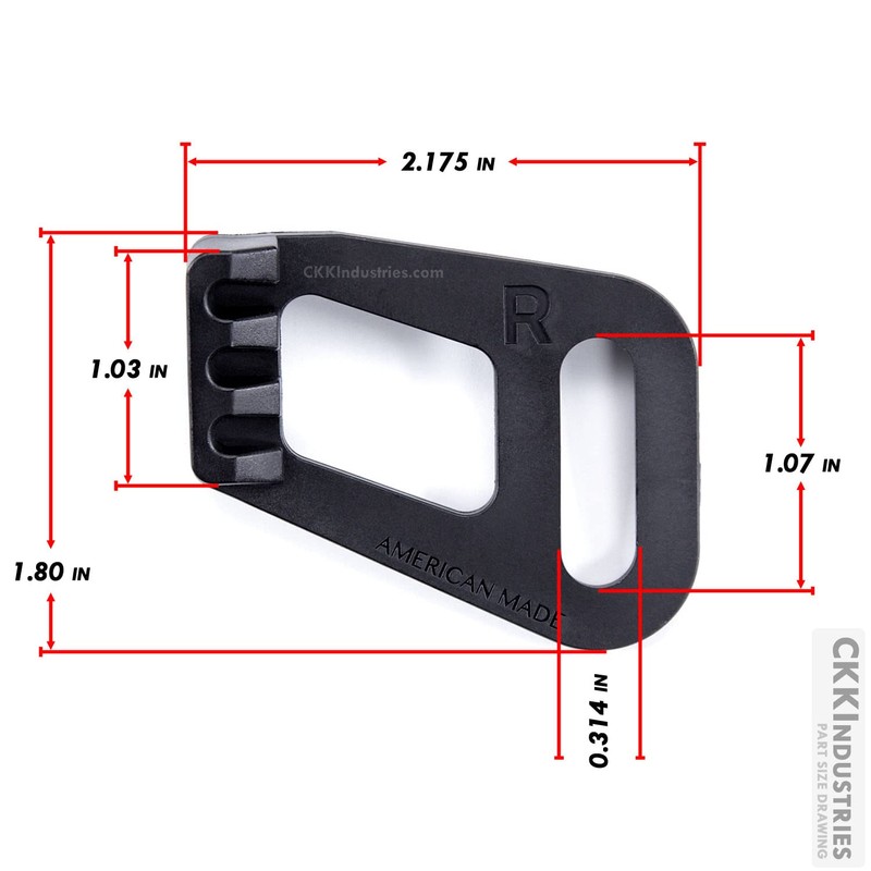 HolsterSmith - Fabriclip - Concealment Clip - Holster Mounting Attachment