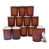 SHOWIN Thick Candle Jars for Making Candles 16 Pcs, 7