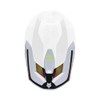 Fox Racing V1 Helmet Motocross Dirt Bike Visor, White Hello