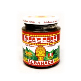 Inca's Food Paste, ALBAHACA   Basil 7.5 Oz Jar - PACK X 2