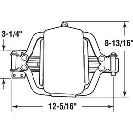 Prime-Line RG 18704 EZ-Close Hydraulic Gate and Door Closer (Single Pack)
