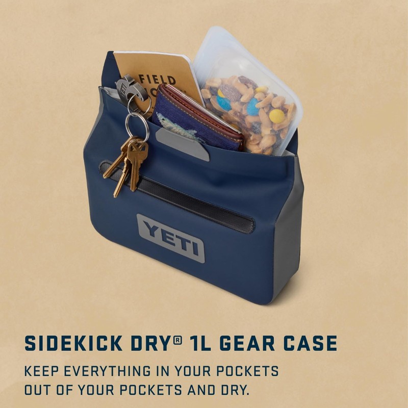YETI Sidekick Dry 1L Gear Case, Black