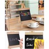 KGDUYC 1 Piece Chalkboard Easel, Borderless Chalkboard Minimalist Stand, Solid