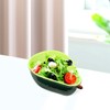 Cabilock Avocado Shaped Ceramic Bowl for Salad Fruits Desserts and