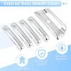 FUELHOOD Door Handle Tailgate Cover Protector Set for Dodge for