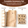 Large Cardboard Pastry Boxes with Lids Bulk Pack, Travel Charcuterie