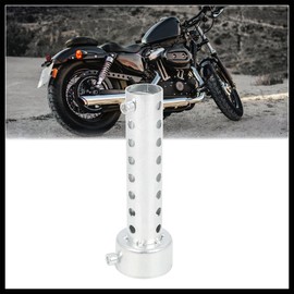 Hihaha 45mm Universal Exhaust Pipe Baffle Muffler Insert Baffle Durable Material