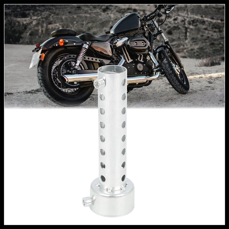 Hihaha 45mm Universal Exhaust Pipe Baffle Muffler Insert Baffle Durable