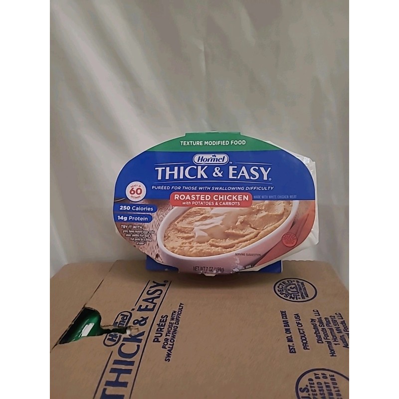 Hormel Healthlabs Thick & Easy 60748 Purees Microwave Meal Roasted