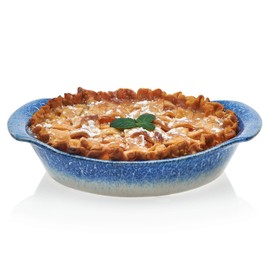 Libbey Artisan Stoneware Pie Plate, 9.5-inch