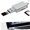 CAXUSD Type-c USB Card Reader Fast Data Transfer 90mb/s Compatible