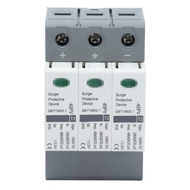 Lwuey Voltage Surge Protection Device, 3P Low Voltage Lightning Arrester, DC Photovoltaic Ray Protection, Modular Design, Surge Protector For Ho