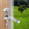 Litoexpe 2 Pcs 1-3/8 Inch Gate Latch with Screws, Wall