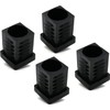 Design61 4 x Threaded Plugs Square Tube Plugs 25 x