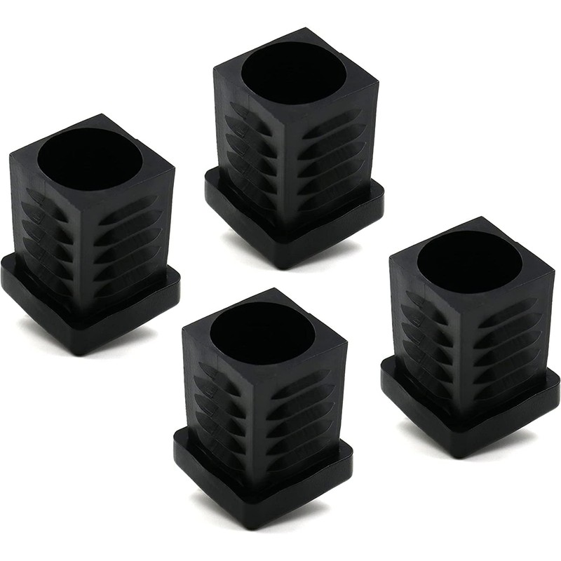 Design61 4 x Threaded Plugs Square Tube Plugs 25 x