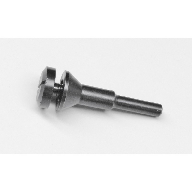 Wheel Adapter 1/4” Shank Screw Lock Bell Head Mandrel 3/8"-1/2"